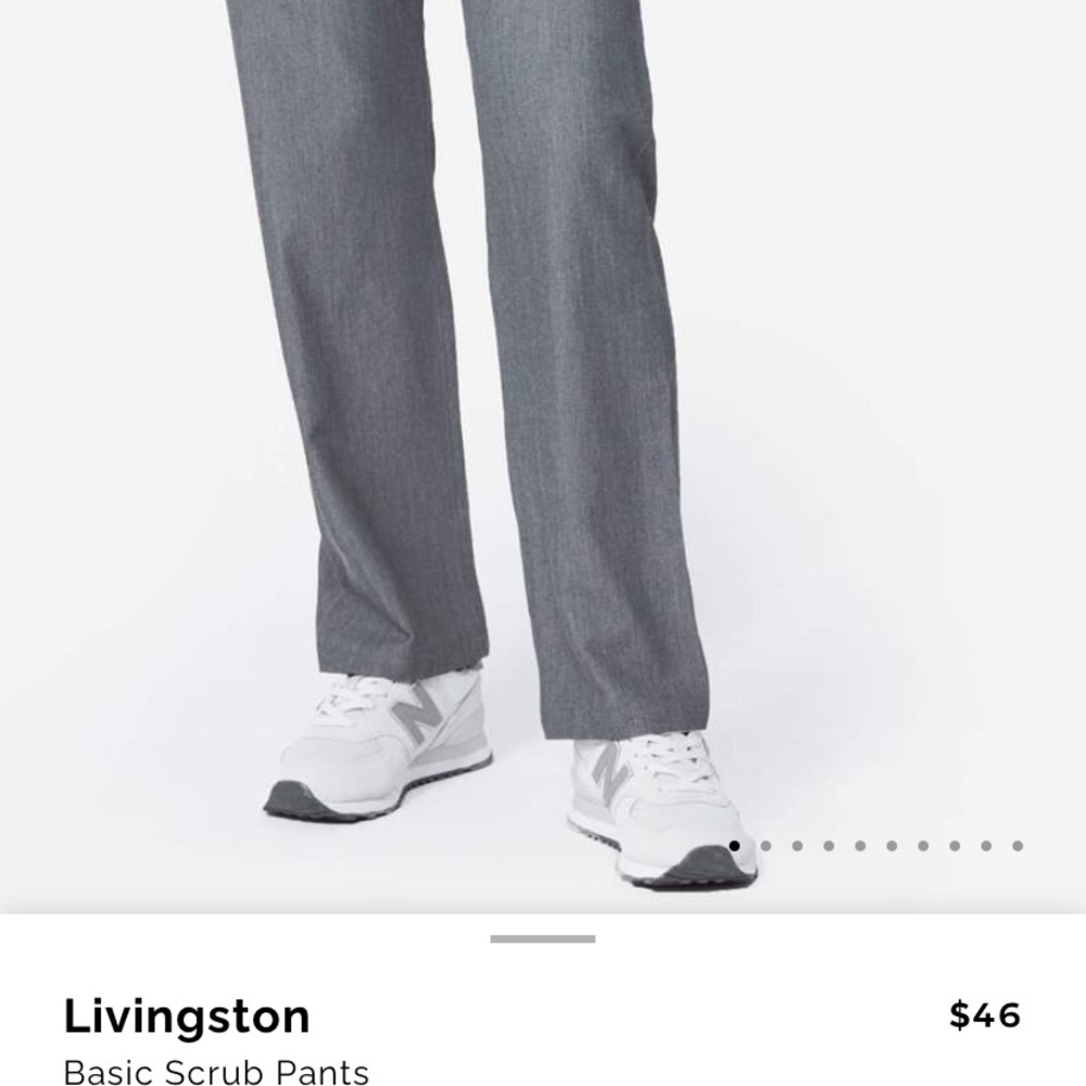 Fig scrub pants